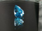 Exquisite Premium Top Grade A Large 9ct+ Blue Zircon Drop/Pear for Pendant from Cambodia