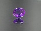 Oval Shaped Deep Purple Purple Amethyst for Sale