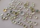 Green Prehnite Cabochons and Fancy Cut Fancy Carvings / Retail - Wholesale, moonstone from Sri Lanka