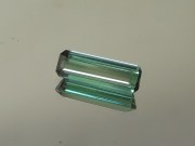 Apple green Tourmaline baguette for sale