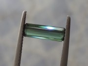 Apple green Tourmaline baguette for sale