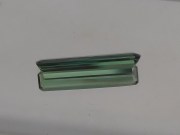 Fantastic crystal shaped elongated trapezoid green Tourmaline for sale