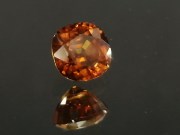 Cushion cut Hyacinth (Jacinth) Zircon (orange zircon) unheated