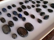 Labradorite Cabochons / Retail - Wholesale / very colorful labradorite from Madagascar