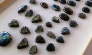 Labradorite Cabochons / Retail - Wholesale / very colorful labradorite from Madagascar