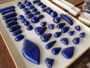 Lapis Lazuli Fancy and Fashion Cabochons Designs, retail or with discount on wholesale