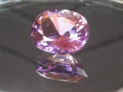 Large 12.845ct Amethyst Purple to Pink with Good Quality Oval Cut for Pendant