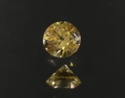 Precision 6mm brilliant cut lemon yellow zircon, perfectly cut from professional lapidary. 