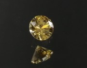 Precision 6mm brilliant cut lemon yellow zircon, perfectly cut from professional lapidary. 