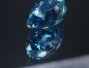 Marquise precision cut Grade B 7 carats Cambolite blue Zircon, very clean and shiny, buy the best flawless blue Zircon supplier of loose gemstones for professional jewellers. 