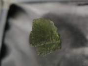 Best Color Light Green Natural Moldavite Crystal Specimen flat for pendant jewelry making supply