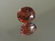 Beautiful Salmon Deep Pink to Orange 1.7ct Tourmaline