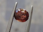 Beautiful Salmon Deep Pink to Orange 1.7ct Tourmaline