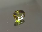 Olive green Tourmaline for sale faceted in oval. 