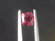 1.4cts Red to Pink Rhodolite Garnet Asscher-Square