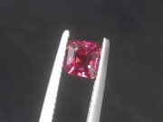 1.4cts Red to Pink Rhodolite Garnet Asscher-Square