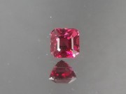 1.4cts Red to Pink Rhodolite Garnet Asscher-Square