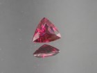 Triangle-Trillion Rhodolite Garnet Lose Gemstone Perfect for a Ring or Pendant