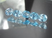 Cambodia blue Zircon wholesale lot discounted for jewelry professionals. 