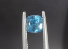 Grade B High Hue Sky Blue Zircon from Cambodia