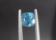 Grade B High Hue Sky Blue Zircon from Cambodia