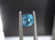 Grade B High Hue Sky Blue Zircon from Cambodia