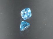 Grade B High Hue Sky Blue Zircon from Cambodia