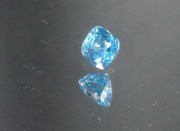 Grade B High Hue Sky Blue Zircon from Cambodia