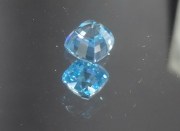 Grade B High Hue Sky Blue Zircon from Cambodia