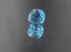 Grade B High Hue Sky Blue Zircon from Cambodia
