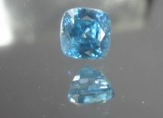 Grade B High Hue Sky Blue Zircon from Cambodia