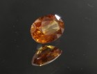 Best color for this vivid orange oval natural Zircon from Cambodia