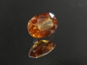 Best color for this vivid orange oval natural Zircon from Cambodia