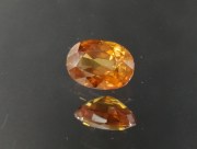 Best color for this vivid orange oval natural Zircon from Cambodia