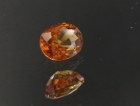 Cheap affordable and discounted orange oval natural Zircon best deal