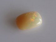 Welo Opal Cabochon from Ethiopia, fancy cut Cabochon