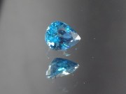 Small 1ct+ best blue grade A Blue Zircon from Ratanakiri for sale, this is a great buy as this high hue blue Zircon gems are rare increasingly hard to buy. 