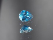 Small 1ct+ best blue grade A Blue Zircon from Ratanakiri for sale, this is a great buy as this high hue blue Zircon gems are rare increasingly hard to buy. 