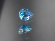 Small 1ct+ best blue grade A Blue Zircon from Ratanakiri for sale, this is a great buy as this high hue blue Zircon gems are rare increasingly hard to buy. 