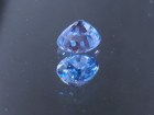 Wide 3ct grade A best blue color blue Zircon oval cut from Cambodia