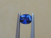 Top quality grade AAA untreated unheated cushion cut royal blue sapphire from Pailin