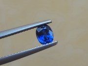 Top quality grade AAA untreated unheated cushion cut royal blue sapphire from Pailin