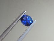 Top quality grade AAA untreated unheated cushion cut royal blue sapphire from Pailin