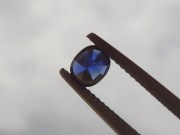 Top quality grade AAA untreated unheated cushion cut royal blue sapphire from Pailin