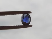 Top quality grade AAA untreated unheated cushion cut royal blue sapphire from Pailin