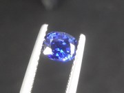 Top quality grade AAA untreated unheated cushion cut royal blue sapphire from Pailin