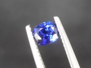 Top quality grade AAA untreated unheated cushion cut royal blue sapphire from Pailin