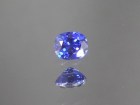 Top quality grade AAA untreated unheated cushion cut royal blue sapphire from Pailin