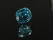 Affordable, pretty shiny and sparkling perfectly cut and clean sky blue zircon cushion of 3 carats