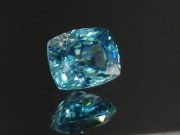 Very shiny and sparkling sky blue zircon cushion, discounted and affordable